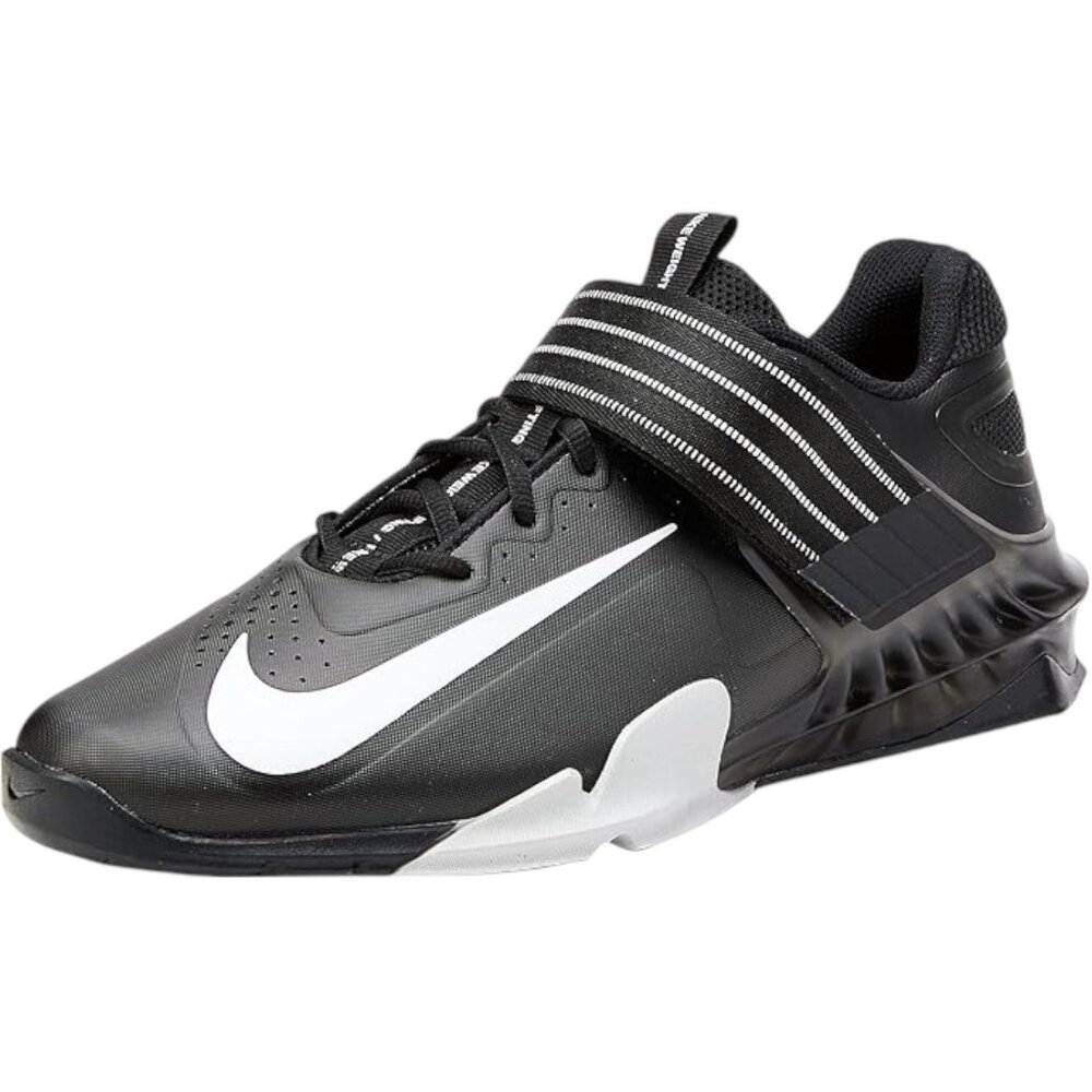 Nike Savaleos Weightlifting Workout Shoes "Black White" CV5708-010 Men's 8 NEW
